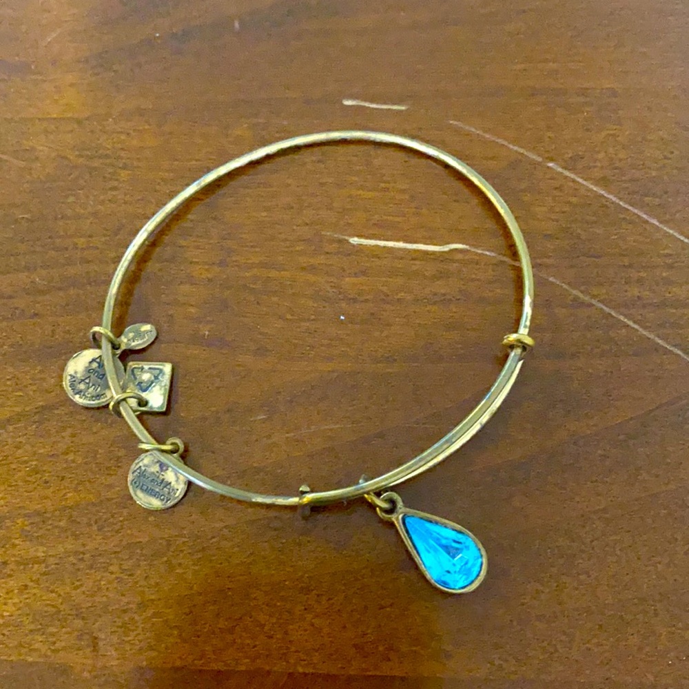 Alex and Ani vintage water drop bracelet